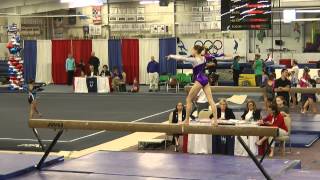 Rachel Gowey Beam  Chows  2013 Elite Qualifier Allentown [upl. by Dayle]