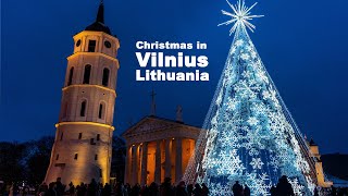 Christmas in Vilnius Lithuania  2021 [upl. by Dan456]