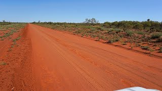 Remote tracks in Australia stage 412 Sandover Hwy [upl. by Uhej]