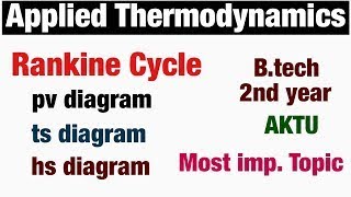 Applied Thermodynamics AKTU  Applied Thermodynamics 4th Semester AKTU  Applied thermodynamics ME [upl. by Jehiel120]