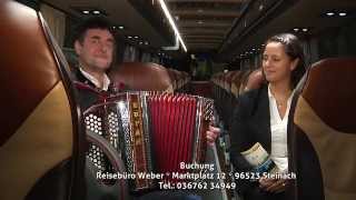 Reisebüro Weber  Busreise mit Musik  Hans im Glück [upl. by Rehm]