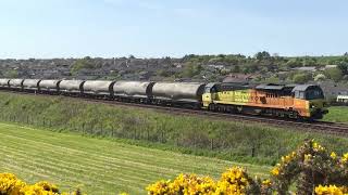 Colas Rail Class 70 70817 passing Newtonhill [upl. by Trista]