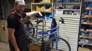 SO COMFY Giant Cypress bicycle gets refurbished [upl. by Conlee739]