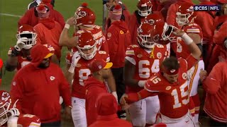 Patrick Mahomes LOSES His Mind After Loss  Held Back By Teammates amp Spikes Helmet Chiefs  Bills [upl. by Attenra]