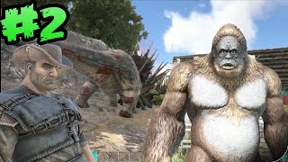 ARK survival evolved  El Domador de Dinosaurios y la Lucha contra el Gran MONO [upl. by Ahern]