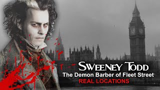 Sweeney Todd the Demon Barber of Fleet Street  The REAL Penny Dreadful London Locations 4K [upl. by Aicia]