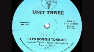 Boogie Down  Unit Three  Lets Boogie Tonight [upl. by Eblehs]