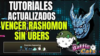 Como Pasar Rashomon Sin Ubers  The Battle Cats [upl. by Annai]