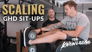 GHD Situp Progression and Scaling for CrossFit [upl. by Dalli]