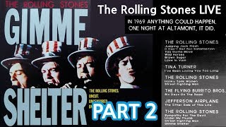 Gimme Shelter Part 2  The Rolling Stones Live at Altamont in 1969  롤링 스톤즈 라이브 한글 자막 [upl. by Tarsus]