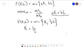 Managerial Economics 42 Isoquants and MRTS [upl. by Anaiviv]