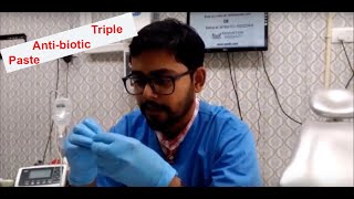 Triple Antibiotic Paste Tri Antibiotic Root Canal THerapy How to Make TAP for RCT [upl. by Selhorst]