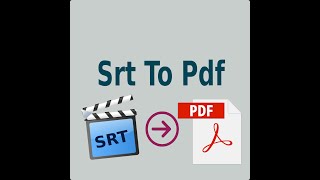 Srt To Pdf [upl. by Pederson]