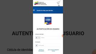 nuevo sistema del saime para sacar el pasaporte [upl. by Ttam703]