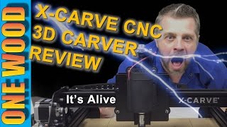 ★ X Carve Review from Inventables and how to build an XCarve CNC for woodworking use [upl. by Leval]