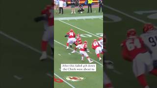 The Chiefs get the luckiest penalties shorts nfl chiefs bengals [upl. by Adnilab]