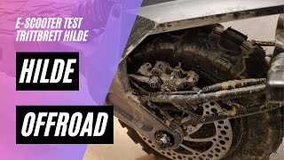 🛴 Trittbrett Hilde 🌄 Offroad Steigung und Performance 48V 16AH 500W [upl. by Edik732]