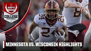 Minnesota Golden Gophers vs Wisconsin Badgers  Full Game Highlights [upl. by Lewellen]