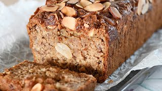 Vegan Banana Loaf Meets Almond Croissant Crumble 🍌🥐 No Dairy No Eggs Just Pure Healthy Goodness [upl. by Jerrol163]