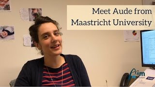 Meet Aude from Maastricht University  AIM Overseas [upl. by Herries]