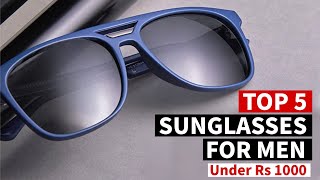 Top 5 Best Sunglasses In India 2024  Sunglasses Under 1000  Fastrack Sunglasses For Men [upl. by Haven239]