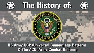 The History of US Army Universal Camouflage Pattern UCP amp Army Combat Uniform ACU  Uniform History [upl. by Astera]