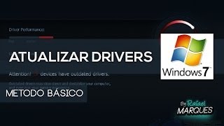 Como atualizar Drivers no Windows 7 Duas Maneiras [upl. by Swope]