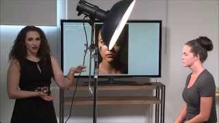 How to Position a Beauty Dish for Portraits [upl. by Jeanelle]