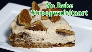 Recept No Bake Stroopwafeltaart Suikerfeest TIP  Koken met Mo Academy [upl. by Niehaus421]