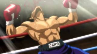 Hajime no Ippo Rising  Aoki Vs Imae  The Look Away [upl. by Eelrahs]