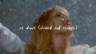 edward scissorhands  ice dance slowed n reverb [upl. by Yrrum]