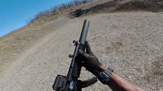 HK MP5 22LR FIRST TIME SHOOTING [upl. by Kimberlee972]