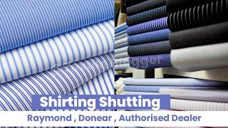 Shirting Shuting Wholesaler At Surat  Suiting Shirting  Fabric  Wholesale Market se [upl. by Aimej]