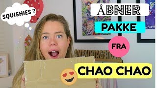 Squishy unboxing fra Chao Chao [upl. by Eyahsal548]