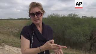 Texas landowners fight Trump border wall [upl. by Akcire]