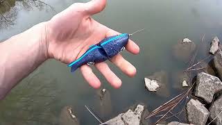 Most Portable Fishing Lure On The Planet 3D Printed [upl. by Bartel576]