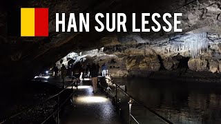 🇧🇪 Han sur Lesse  Following The River Lesse In An Impressive Limestone Cave Belgium May 2021 [upl. by Immanuel989]