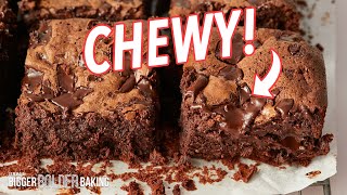 The Perfect Chewy Brownie Recipe [upl. by Amled]