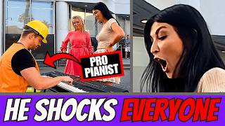 Pro Pianist Pranks GIRLS  Top 15 Reactions [upl. by Cid]