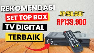 10 REKOMENDASI SET TOP BOX TV DIGITAL TERBAIK 2023  HARGA STB TV DIGITAL SERTIFIKAT KOMINFO MURAH [upl. by Aisatsanna]