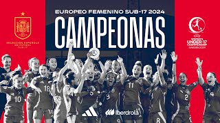 🚨EN DIRECTO🚨 HOMENAJE CAMPEONAS DE EUROPA SUB17  🔴 SEFUTBOL [upl. by Haymes]