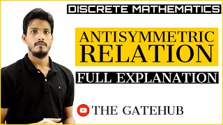 Antisymmetric Relation with Examples  Discrete Mathematics [upl. by Ecirtam135]