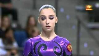 Aliya Mustafina World Gymnastics 2010 AA  Beam [upl. by Hcahsem]