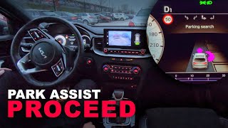 How to use park assist in Kia Proceed [upl. by Mukund]