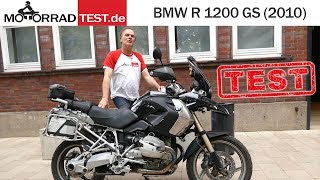 BMW R 1200 GS  K25 Bj 2010  TEST deutsch [upl. by Bolanger]