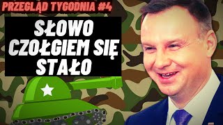 DARMOWE CZOŁGI I PIERWSZY W POLSCE PROTEST PRZECIW DROŻYŹNIE  PRZEGLĄD TYGODNIA [upl. by Lime465]