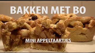 Mini appeltaartjes  Bakken met Bo [upl. by Bronny809]