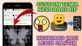 Cara Menggunakan Aplikasi Facemoji Emoji Keyboard [upl. by Rocher64]