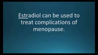 How to pronounce estradiol VivelleDot Memorizing Pharmacology Video Flashcard [upl. by Eux607]