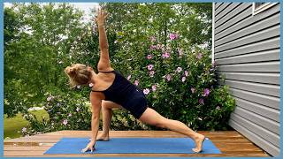 7 Minute Yoga For Twists  Detoxing Yoga Flow [upl. by Enilec]